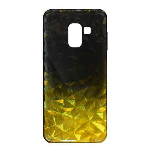 Чехол Crystal Krutoff для Samsung Galaxy A8 (SM-A530) Yellow/Black в Аврора