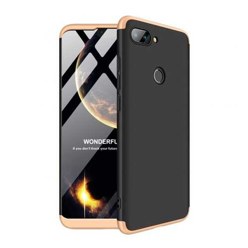 Чехол GKK LikGus для Xiaomi Mi 8 Lite/Mi 8 Youth (Mi 8X) Black/Gold в Аврора