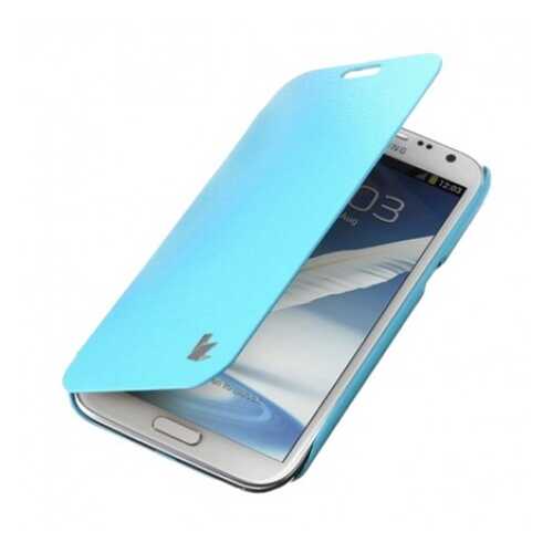 Чехол Jisoncase для Samsung Note 2 N7100 Blue в Аврора