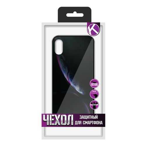 Чехол Krutoff Screen Glass для iPhone XS Max (15465) в Аврора