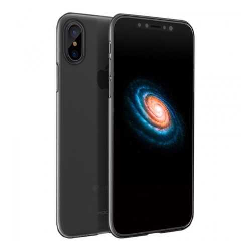 Чехол Rock Naked Shell series для Apple iPhone X Transparent black в Аврора