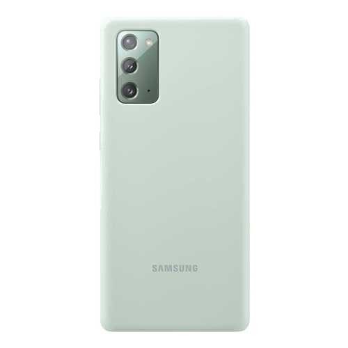 Чехол Samsung Silicone Cover для Samsung Note 20 Mint в Аврора