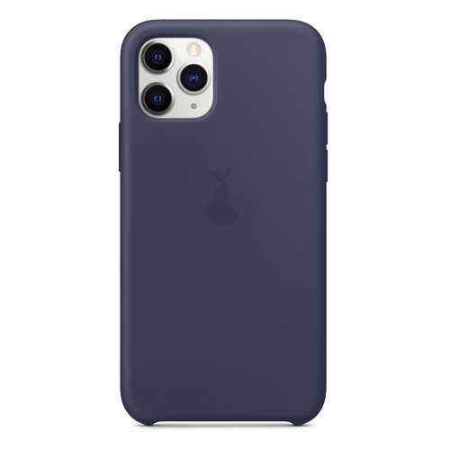 Чехол Silicone Case для iPhone 11 Pro Max Premium, Dark Blue в Аврора