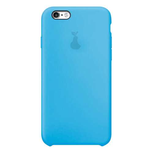 Чехол Silicone Case для iPhone 6 Plus/6S Plus, Azure, SCIP6SP-16-AZUR в Аврора