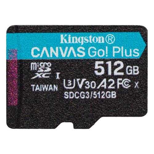 Карта памяти Kingston 512GB Canvas Go! Plus 170R (SDCG3/512GBSP) в Аврора