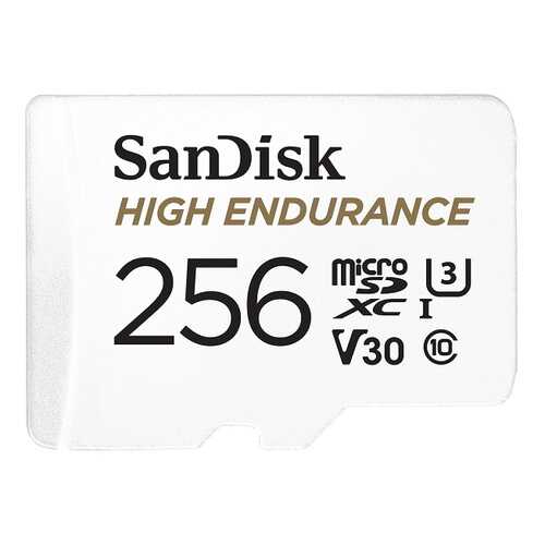 Карта памяти SanDisk microSDXC Class 10 UHS-I U3 V30 High Endurance Video Monitoring Card в Аврора