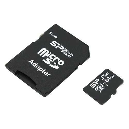 Карта памяти Silicon Power Micro SDXC Superior 64GB в Аврора