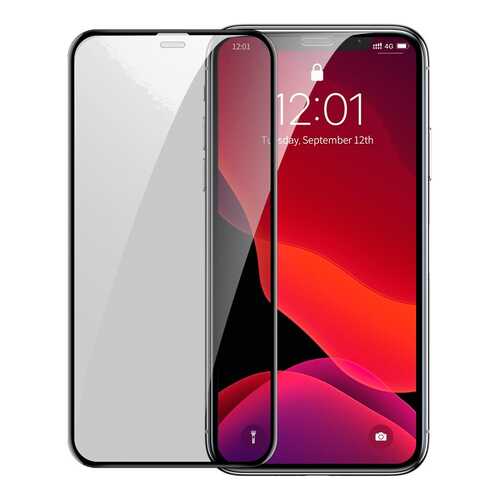 Защитное стекло Baseus Curved Privacy для iPhone XR/11 Black в Аврора