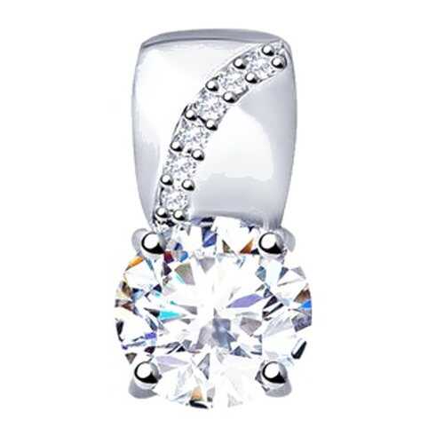 Подвеска SOKOLOV из серебра со Swarovski Zirconia 89030033 в Аврора