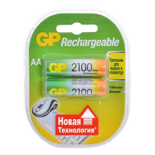 Аккумуляторная батарея GP Batteries 210AAHC-2CR2 2 шт в Аврора