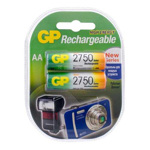 Аккумуляторная батарея GP Batteries 275PROAAHC-2CRC2 2 шт в Аврора