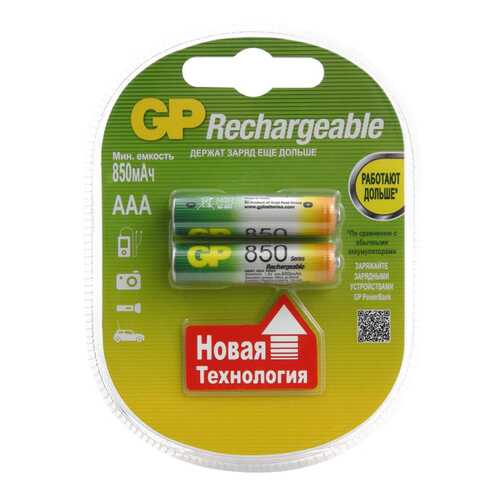 Аккумуляторная батарея GP Batteries 85AAAHC 2 шт в Аврора