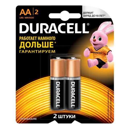 Батарейка Duracell Basic LR6 15594 2 шт в Аврора