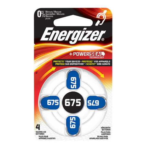 Батарейка Energizer Hearing Zinc Air 675 DP-4 4 шт в Аврора