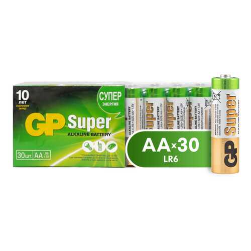 Батарейка GP Super Alkaline АА (15A-2CRVS30) 30 шт в Аврора