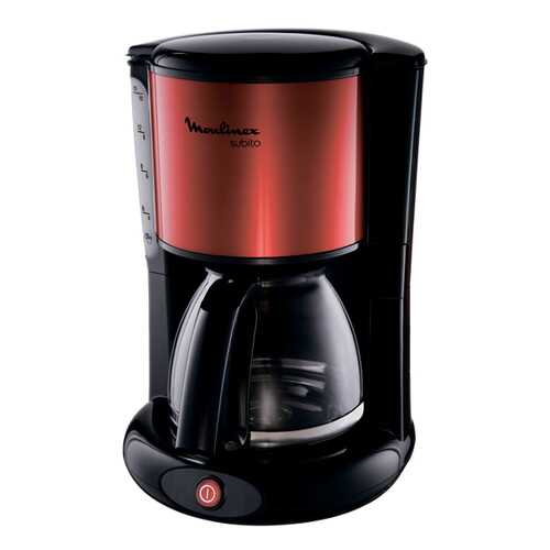 Кофеварка капельного типа Moulinex Subito Red/Black в Аврора