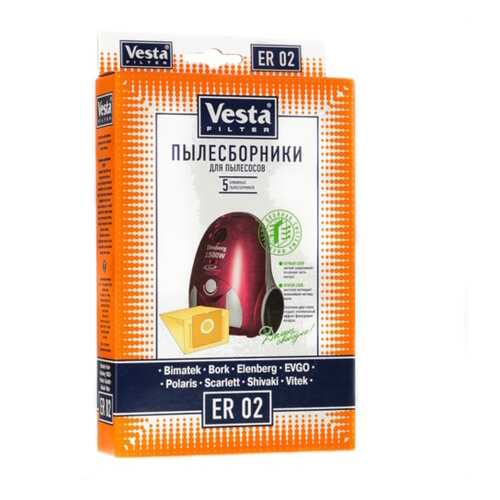 Пылесборник Vesta filter ER 02 5шт в Аврора