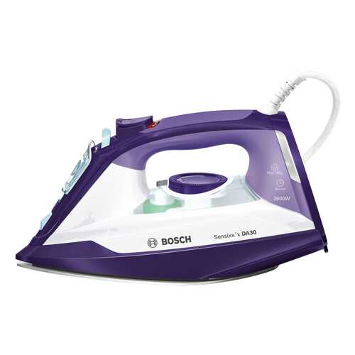 Утюг Bosch Sensixx'x DA30 Secure TDA3026110 White/Purple в Аврора