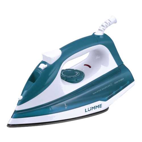 Утюг LUMME LU-1128 White/Cyan в Аврора