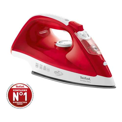 Утюг Tefal FV1543 White/Red в Аврора