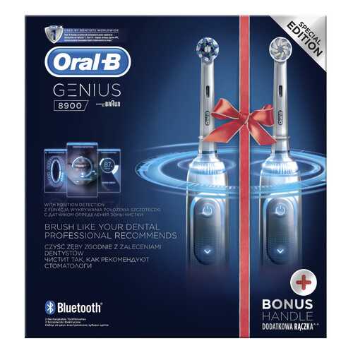 Электрическая зубная щетка Braun Oral-B Genius 8900 в Аврора