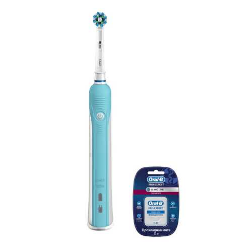 Электрическая зубная щетка Braun Oral-B Professional Care 500 D16.513U+зубная нить в Аврора