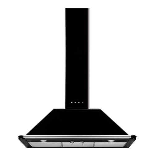 Вытяжка купольная Smeg KT90BLE Black/Silver в Аврора